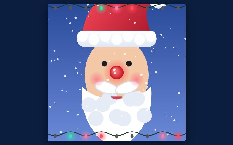 A picture of Santa Snap