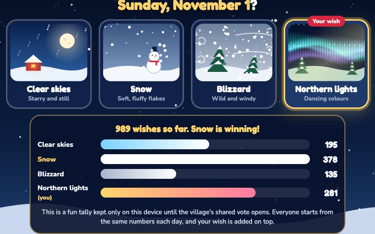 A picture of Weather Wish